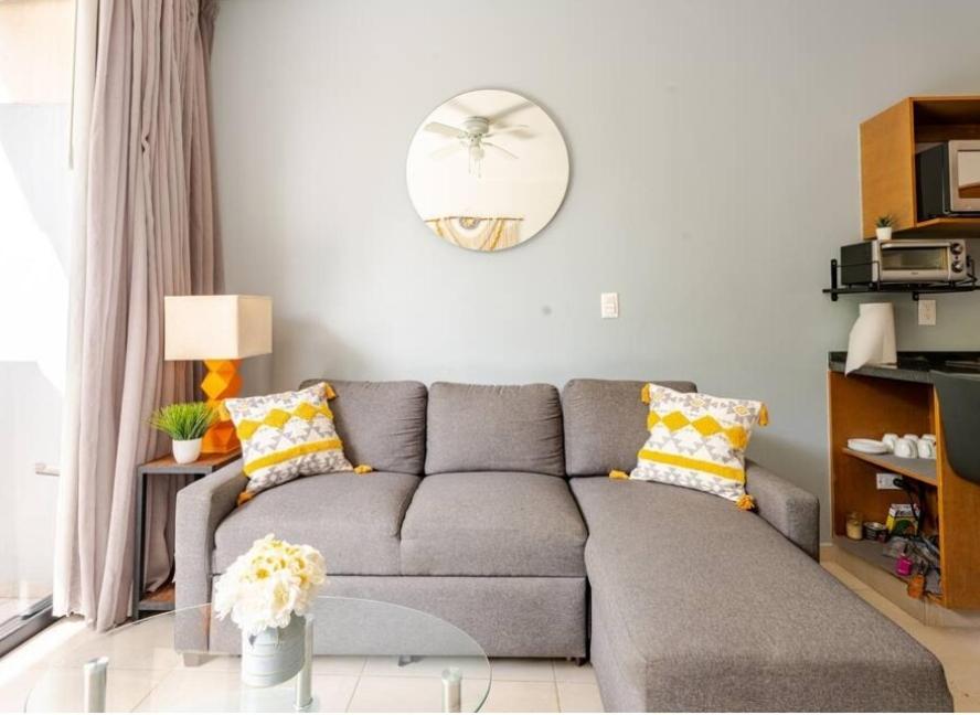 Modern 1 Bedroom Suite By Beach Great Location! Пуерто Морелос Екстериор снимка