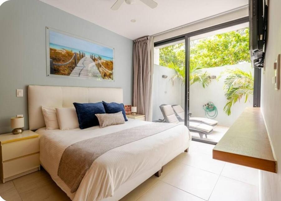 Modern 1 Bedroom Suite By Beach Great Location! Пуерто Морелос Екстериор снимка