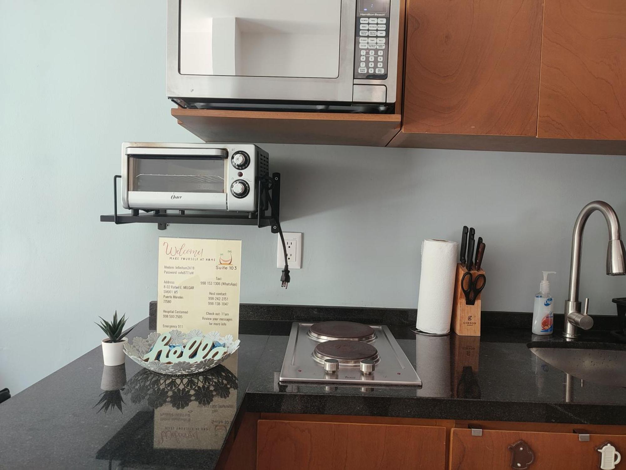 Modern 1 Bedroom Suite By Beach Great Location! Пуерто Морелос Екстериор снимка